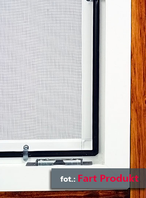 Fart Produkt - moskitiery okienne z kołnierzem