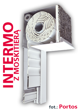 Firma Portos - rolety zewnętrzne Interno z moskitierą